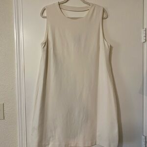 Cynthia Rowley Cream Sleeveless Mini Dress